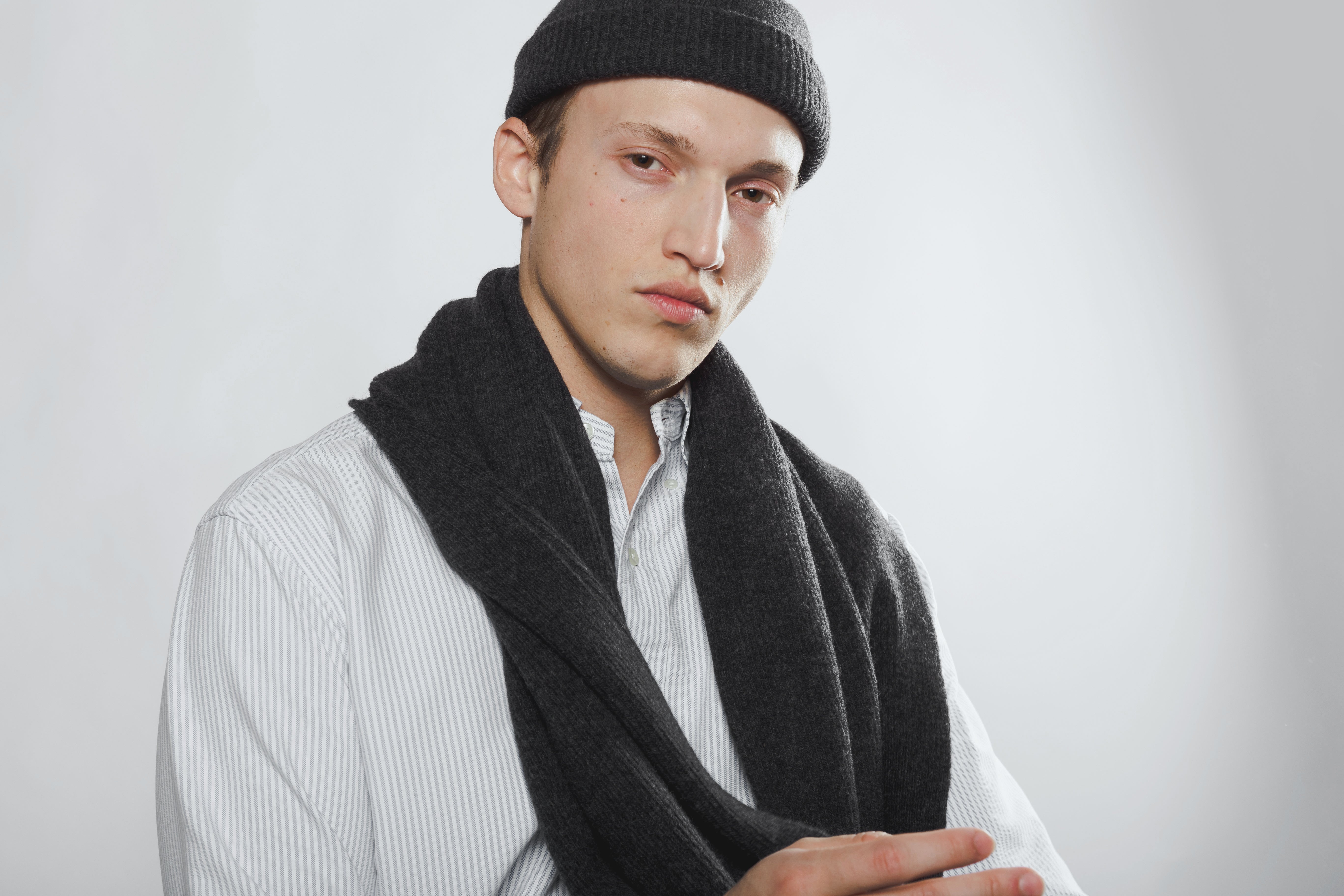 Slim Beanie + Slim Scarf